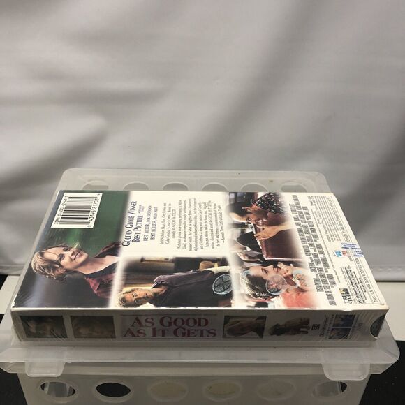 As Good as It Gets (VHS, 1998, Closed Caption) Watermark Sealed - Picture 6 of 8